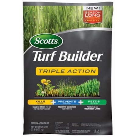 Scotts Scotts Lawns 232545 Turf Builder Triple-Action Fertilizer 4M Coverage 232545